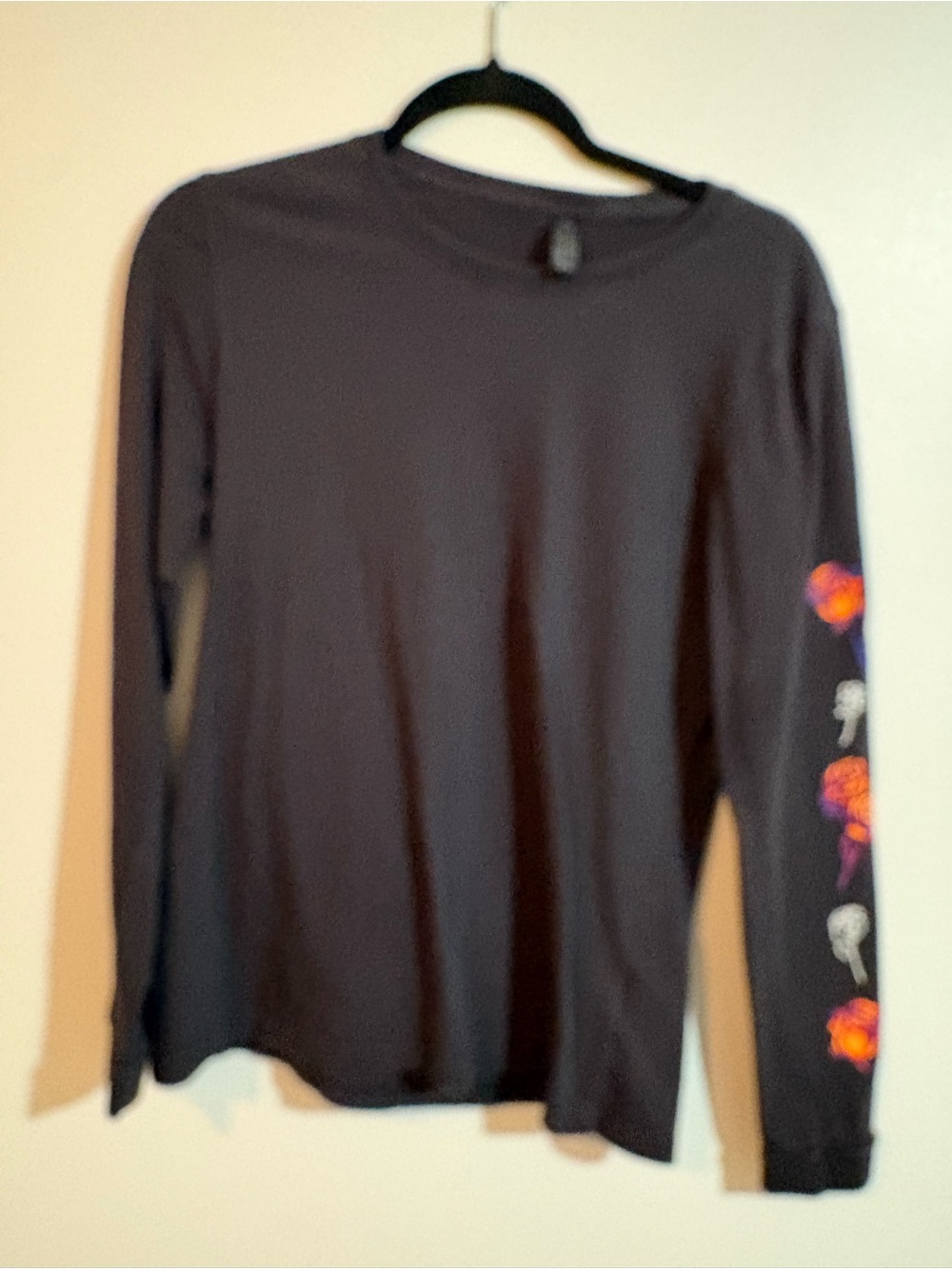 Adidas black long sleeve shirt